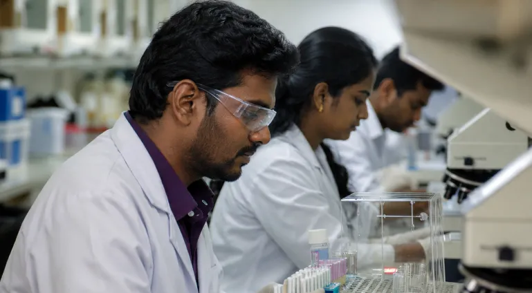 NABL lab testing organic fertilizer sample